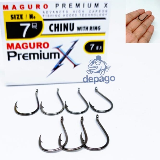 Mata Kail Pancing Maguro Premium Chinu With Ring size 8