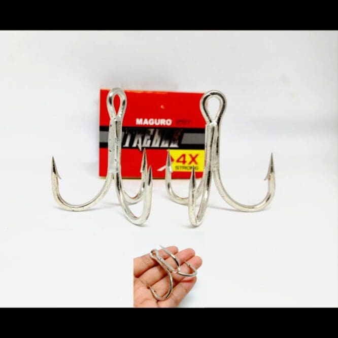 Mata Pancing Treble Hook Maguro Strong 5298 size 1/0