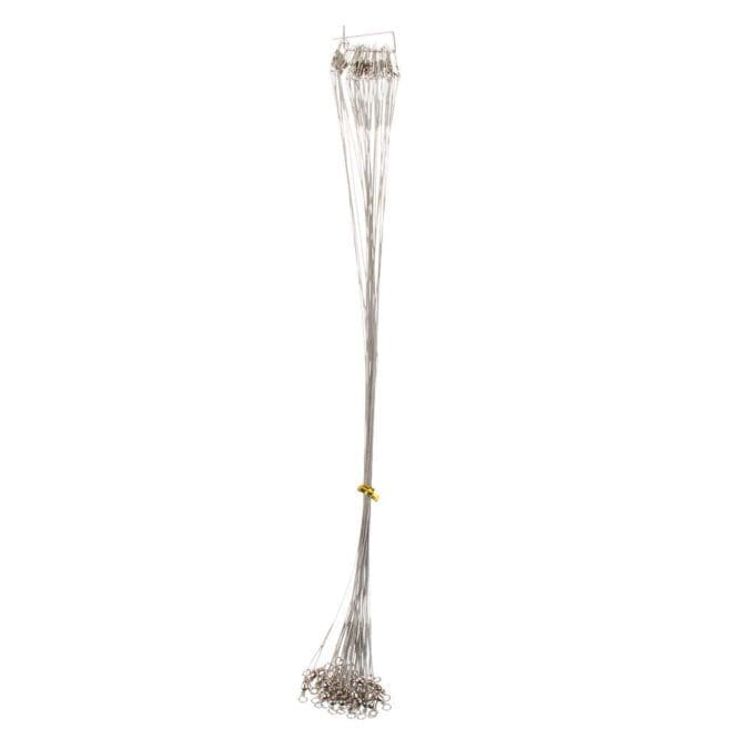 Wire leader silver 20cm