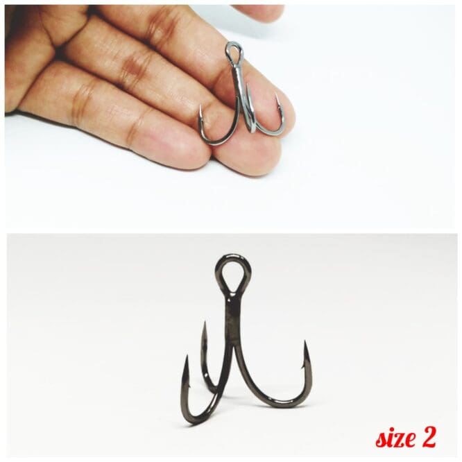 BKK Fangs Treble BT662-UA size 2