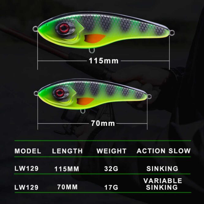 Stickbait hunthouse lw 129/32gr 003