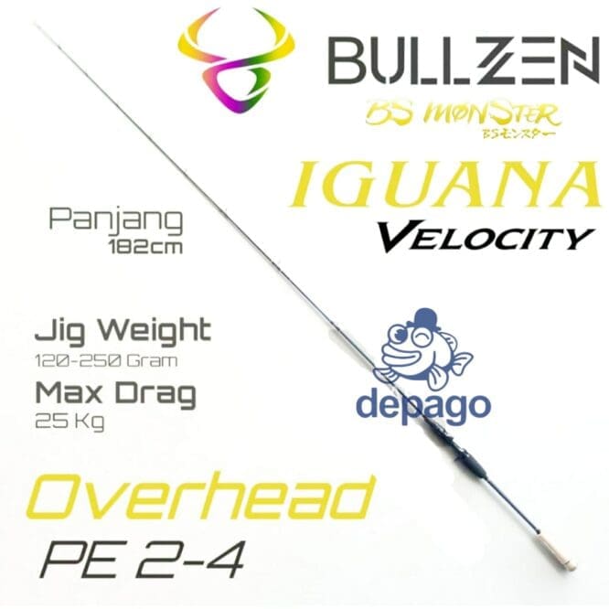 Bullzen Iguana Platinum Monster Iguana Platinum Bs Monster Rod