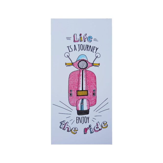 Hiasan dinding life is a journey1
