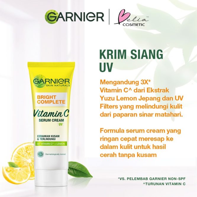 Bright Complete Garnier Vitamin C Serum Cream UV 20mL1