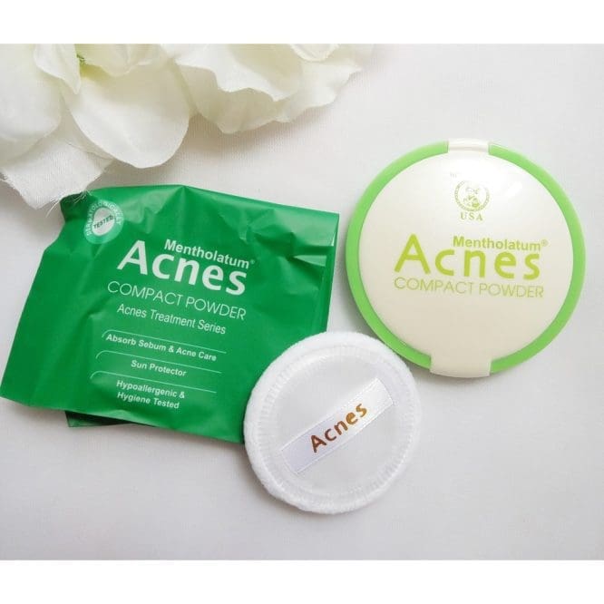 Compact Powder Acnes natural beige 14g