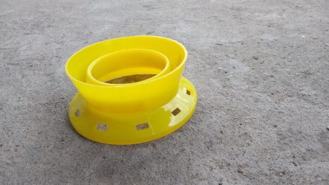 Puyen plastik 12cm / Gulungan senar pancing