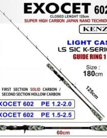 Kenzi Exocet light jig pe 1.5-2.5lbs BC