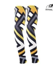 Duraking arm sleeve triangle art black yellow