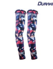 Duraking arm sleeve triangle pixel navy black