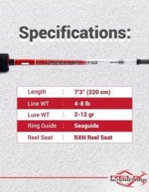 Capung Red Relix Nusantara 732 4-8 LB