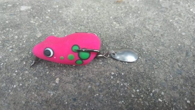 Soft Frog Lure pink
