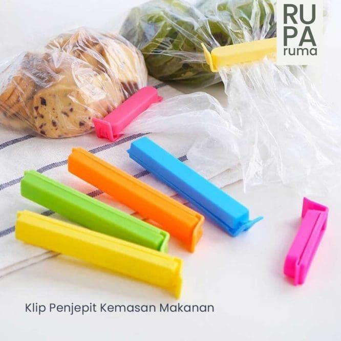 Klip Segel Penjepit Bungkusan Kemasan Bentuk Stick