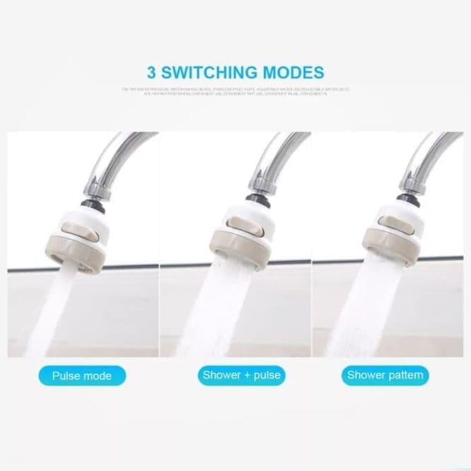Sambungan Kepala Kran Air Mode Klik