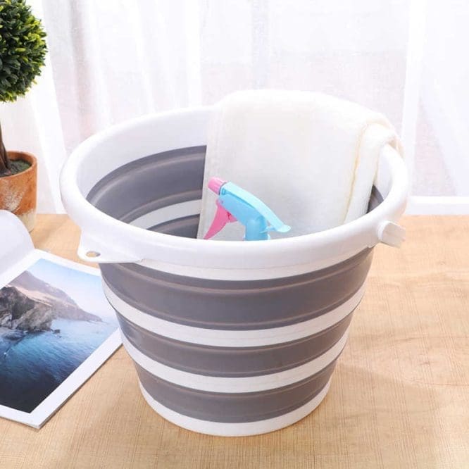 Ember Tempat Air Serbaguna Bahan Silikon Lipat Uk. 5L