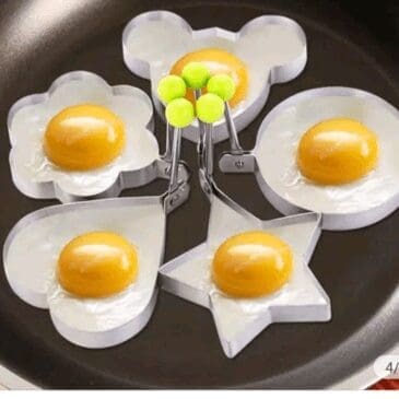 Cetakan Telur Kue dan Pancake Stainless Steel Karakter