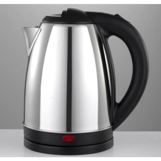 Teko Listrik Pemanas Air SQRS Stainless Steel Kapasitas 2 Liter Daya 350 Watt