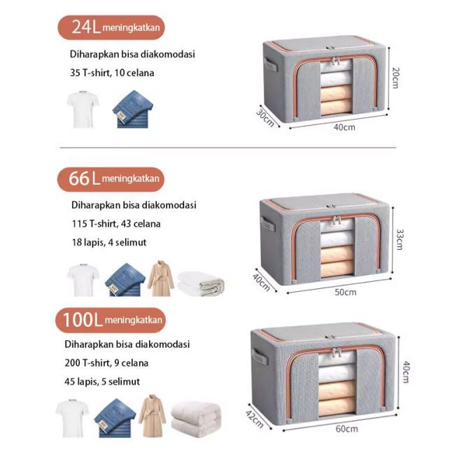 Storage Baju Tempat Pakaian Serbaguna1