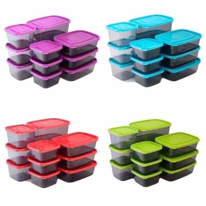 Container Kulkas Penyimpanan Makanan Calista Set 12pcs