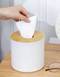 Tempat tisu roll bentuk tabung
