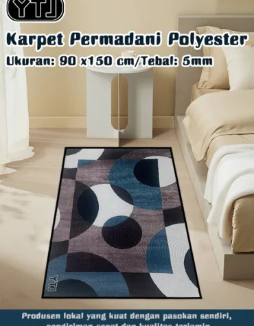 Karpet permadani polyester 150 x 90 cm variasi 10 SJR