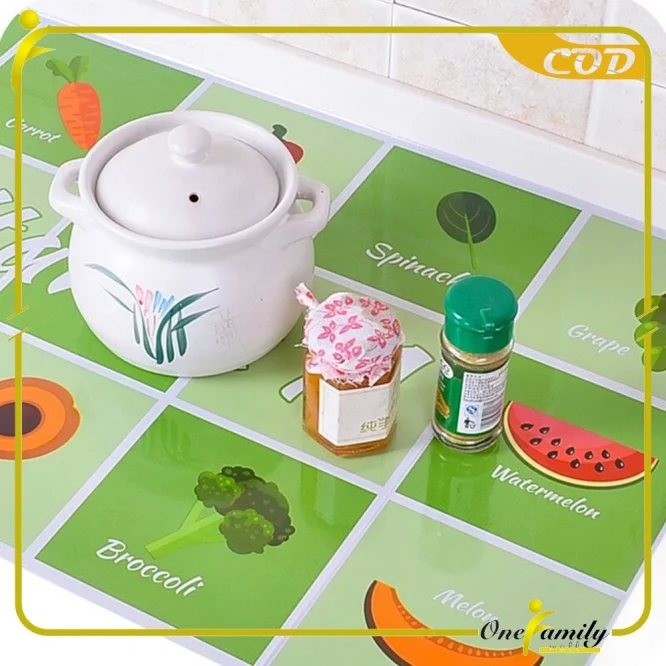 Wallpaper Dapur Anti Minyak dan Tahan Panas Motif Cloud Uk. 75x45cm